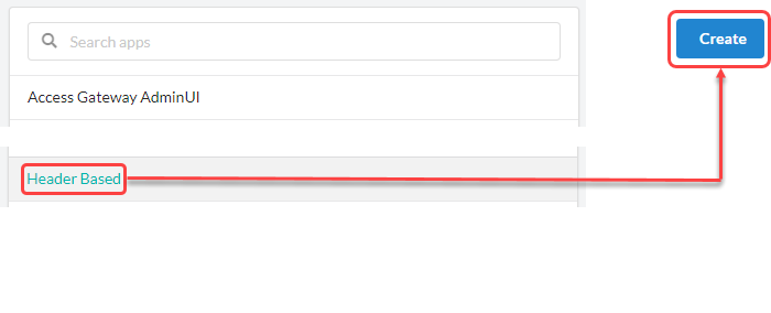 Select header based and click create.