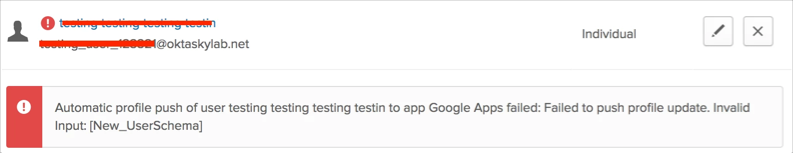 An example of an error message.